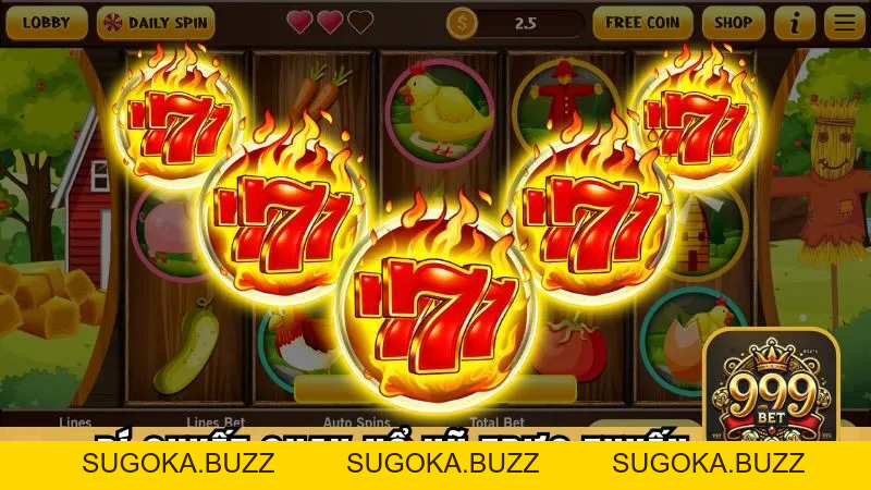 Slots 999BET | Quay Thưởng Săn Jackpot Khủng Mỗi Ngày - SUGOKA