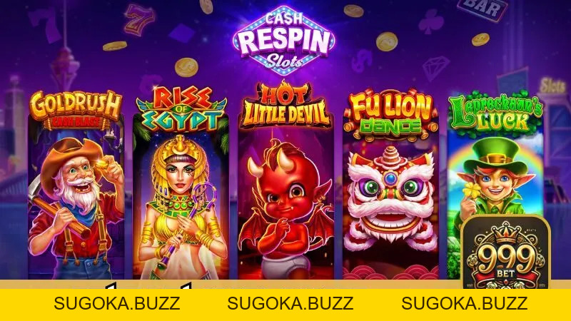 Slots 999BET | Quay Thưởng Săn Jackpot Khủng Mỗi Ngày - SUGOKA